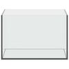 vidaXL Aquarium avec stockage Transparent 30 x 20 x 20 cm Verre