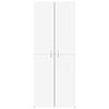 vidaXL Armoire de classement blanc 60x32x153 cm bois d'ing&eacute;nierie