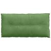 vidaXL Coussin de Dos Vert clair 100 x 50 cm Tissu en velours c&ocirc;tel&eacute;
