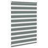 vidaXL Store z&egrave;bre gris fonc&eacute; largeur du tissu 95,9 cm polyester
