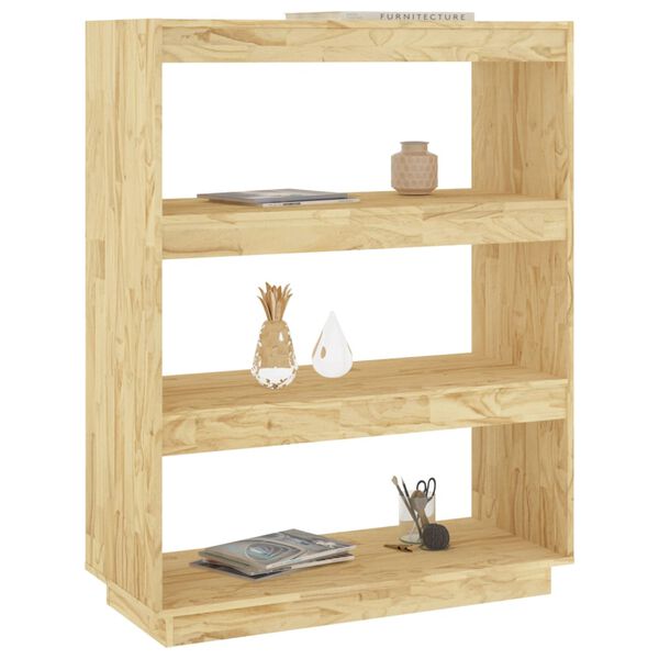 vidaXL Bibliothèque/Séparateur de pièce 80x35x103cm bois de pin massif
