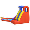 Happy Hop Toboggan à eau gonflable avec piscine 450x320x240 cm PVC