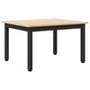 vidaXL Table basse Naturel 60 x 50 x 36 cm Bois de pin massif
