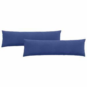vidaXL Coussins de canap&eacute; 2 pcs Bleu police 145 x 40 cm