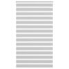 vidaXL Store z&egrave;bre gris clair largeur du tissu 120,9 cm polyester