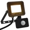 vidaXL Projecteur &agrave; LED avec capteur 10 W Blanc chaud
