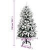 vidaXL Sapin de No&euml;l artificiel articul&eacute; 150 LED et boules 150 cm