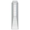 vidaXL Paniers &agrave; gabions arqu&eacute;s 25 pcs 400x30x120/140 cm Fer galvanis&eacute;
