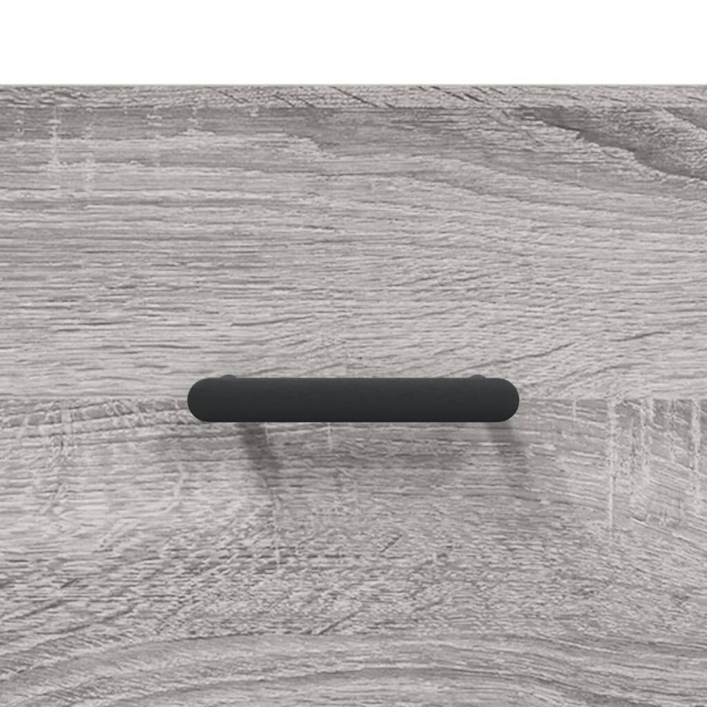 vidaXL Tables basses 2 pcs sonoma gris 50x50x40 cm bois d'ingénierie