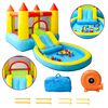 Happy Hop Ch&acirc;teau gonflable avec toboggan 200x365x190 cm PVC