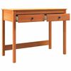 vidaXL Bureau avec tiroir Max Marron 100 x 50 x 78 cm Pin massif