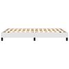 vidaXL Cadre de lit sans matelas blanc 120x190 cm similicuir