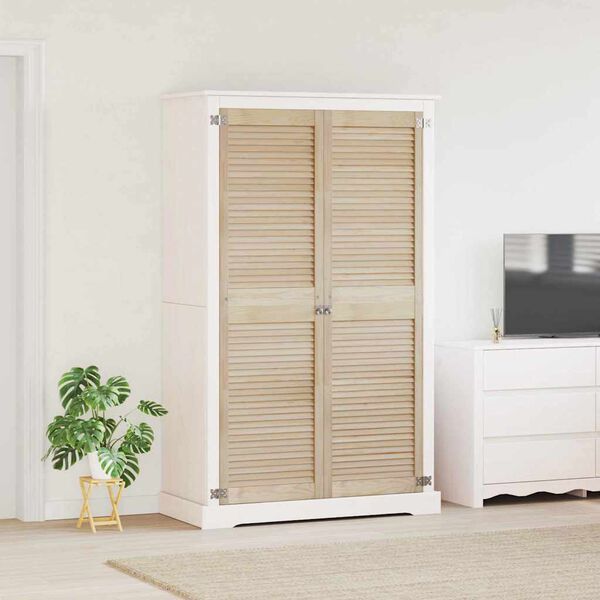 vidaXL Porte de Cabinet avec porte 2 pcs Naturel 170 x 2,1 x 49,5 cm
