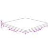 vidaXL Dessus de table carré 80x80x1,5 cm Bois chêne massif non traité