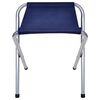 vidaXL Ensemble de table pliable de camping et 4 tabourets 120x60 cm