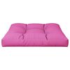 vidaXL Coussin de palette Rose 80x80x12 cm tissu