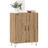 vidaXL Buffet ch&ecirc;ne artisanal 69,5x34x90 cm bois d'ing&eacute;nierie