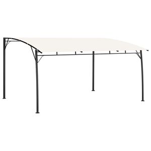 vidaXL Auvents parasols 4 x 3 x 2,55 m Cr&egrave;me