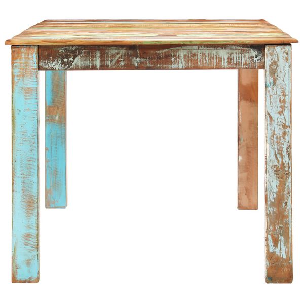 vidaXL Table de salle &agrave; manger Bois de r&eacute;cup&eacute;ration solide 180x90x76cm