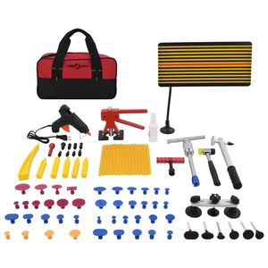 vidaXL Kit de d&eacute;bosselage sans peinture 75 pcs XXL