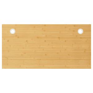 vidaXL Dessus de bureau 100x50x4 cm bambou
