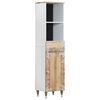 vidaXL Armoire de salle de bain 38x33,5x160 cm bois massif de manguier