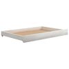 vidaXL Lit coulissant sans matelas 2x(90x200) cm blanc