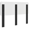 vidaXL T&ecirc;te de lit Ch&ecirc;ne noir 160 cm Bois d'ing&eacute;nierie