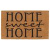 vidaXL Tapis de porte naturel 45x75 cm fibre de coco touffet&eacute;