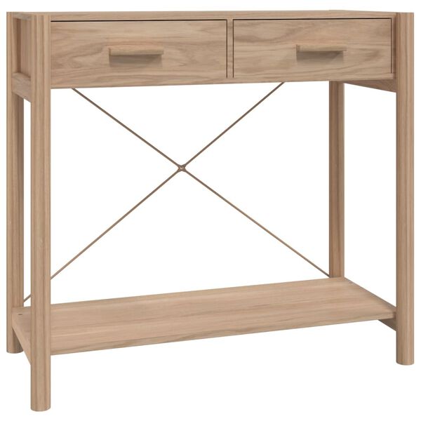 vidaXL Table console 82x38x75 cm Bois d'ing&eacute;nierie