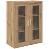 vidaXL Haut Armoire avec tiroir Ch&ecirc;ne artisanal 69,5 x 34 x 180 cm