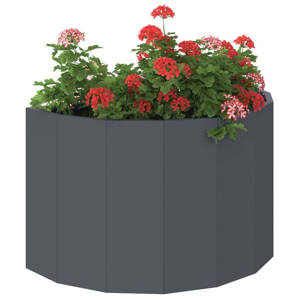 vidaXL Jardini&egrave;re Anthracite 60 x 30 x 35 cm Acier