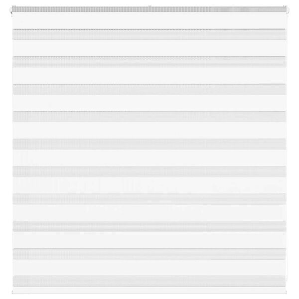 vidaXL Store z&egrave;bre blanc 140x100 cm largeur du tissu 135,9cm polyester