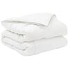 vidaXL Couette d'&eacute;t&eacute; Blanc 135 x 200 cm Bambou