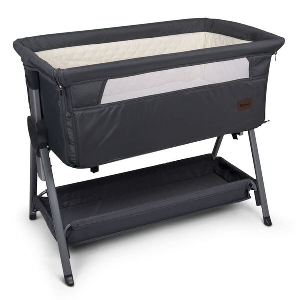 Baninni Lit b&eacute;b&eacute; Elia 92x55x82 cm Gris fonc&eacute;