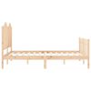 vidaXL Cadre de lit sans matelas 140x190 cm bois de pin massif