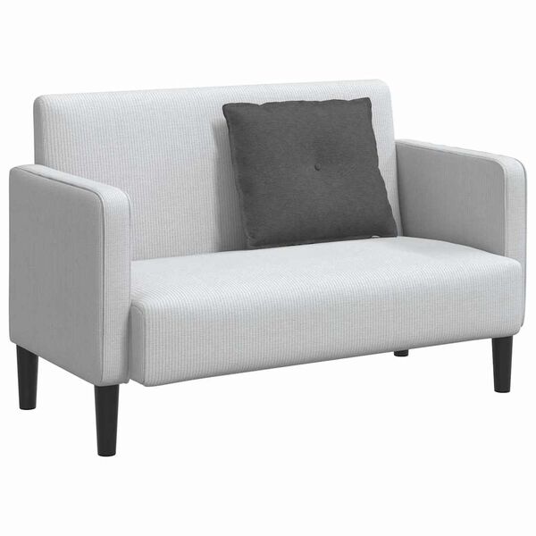 vidaXL Coussin de Dos Gris fonc&eacute; 60 x 50 cm Tissu en velours c&ocirc;tel&eacute;