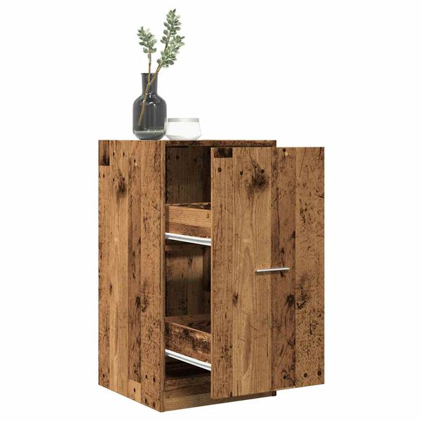 vidaXL Armoire d'apothicaire vieux bois 40x41x77,5cm bois d'ing&eacute;nierie