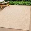 vidaXL Tapis ZIZUR beige 60x110 cm aspect de jute int&eacute;rieur ext&eacute;rieur