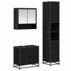 vidaXL Ensemble de mobilier de salle de bain 3 pcs Ch&ecirc;ne artisanal
