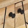 vidaXL Meuble TV 110x30x40 cm Bois massif de manguier