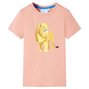 T-shirt pour enfants orange clair 92