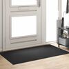 vidaXL Tapis d'entrée Autre Noir 90 x 150 cm Polypropylène et vinyle