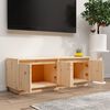 vidaXL Meuble TV 110x34x40 cm Bois de pin massif