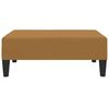 vidaXL Repose-pied Marron 78x56x32 cm Velours