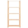 vidaXL Étagères de rangement à 5 niveaux 2 pcs 80x38x170 cm 250 kg