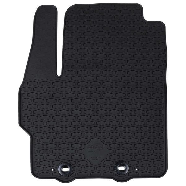 vidaXL Tapis de voiture 4 pcs Noir Convient pour Toyota AYGO X 2022-