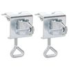 vidaXL Pinces &agrave; parasol pour balcon 2 pcs 32 mm acier