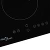 vidaXL Plaque de cuisson à induction 2 brûleurs Contrôle tactile 3500W