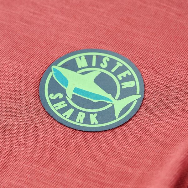 T-shirt pour enfants couleur de paprika 92